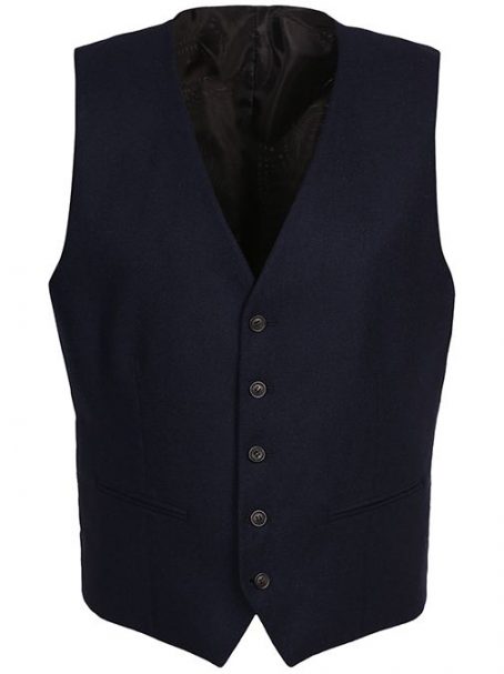 Shdone Myloiver Navy Waistcoat – Image 4