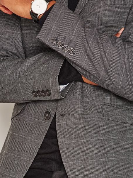 Taxkit Mid Grey Blazer – Image 4